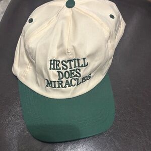 “He still does miracles” hat with Embroidered Text